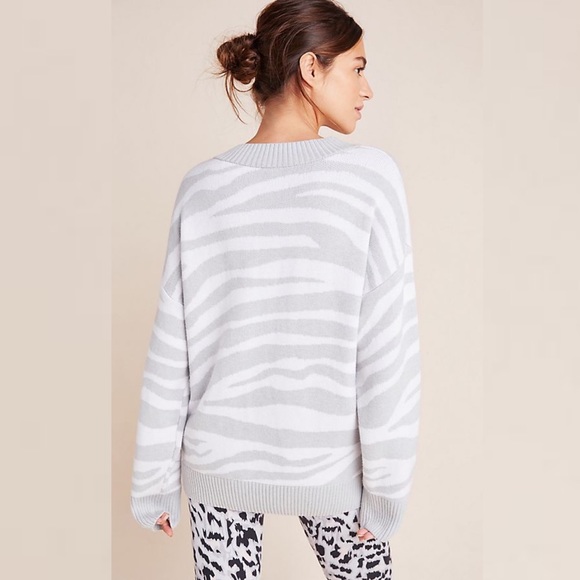 Varley Calvert Sweater Tiger Grey - Picture 7 of 9